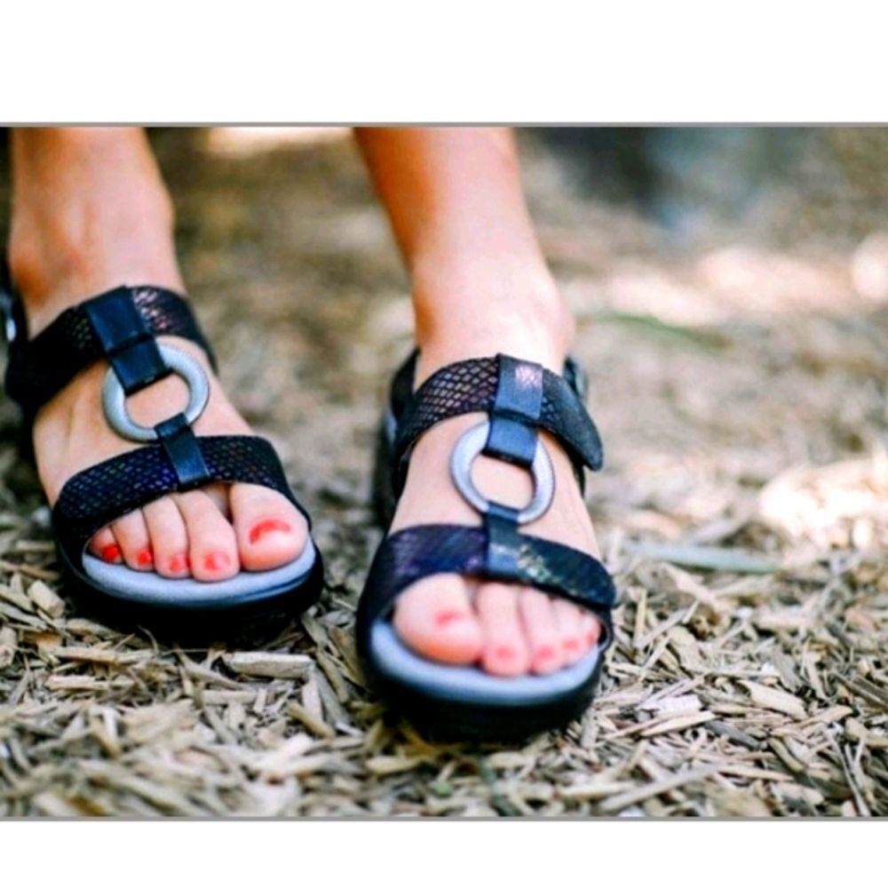 Alegria Julie Gemboree Multi Leather Sandals‎
